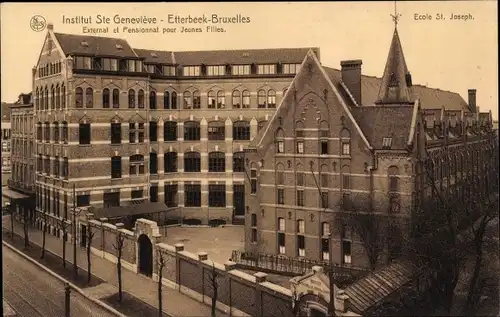 Ak Etterbeek Bruxelles Brüssel, Institut Ste Genevieve, Externat et Pensionnat pour Jeunes Filles