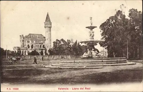 Ak Valencia Stadt Spanien, Liano del Real