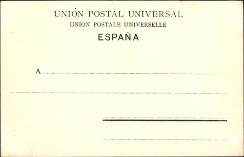 Ak Alicante Valencia Spanien, Vista general