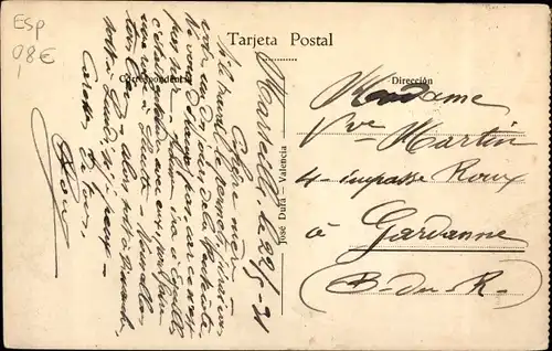 Ak Valencia Stadt Spanien, Puente y Torres de Serranos