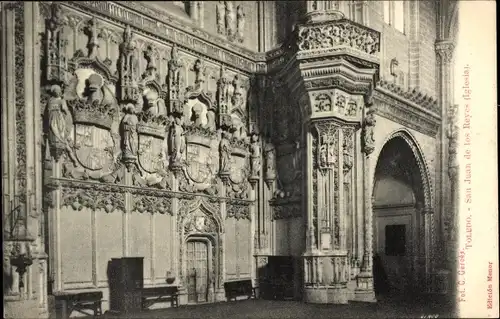 Ak Toledo Kastilien La Mancha Spanien, San Juan de los Reyes, Iglesia