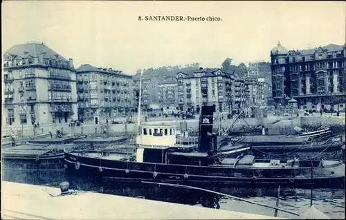 Ak Santander Kantabrien Spanien, Puerto chico