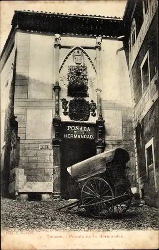 Ak Toledo Kastilien La Mancha Spanien, Posada de la Hermandad