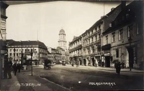 Foto Ak Berlin Mitte, Molkenmarkt