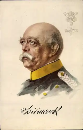 Künstler Ak Fürst Otto von Bismarck, Portrait