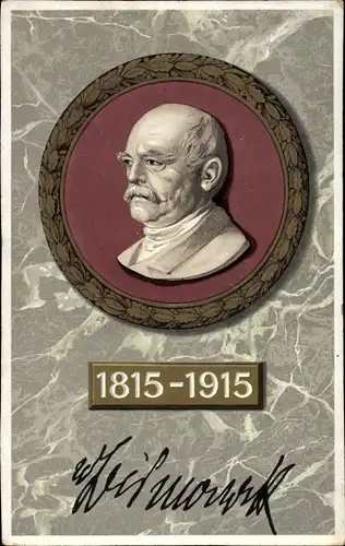 Künstler Ak Fürst Otto von Bismarck, Portrait