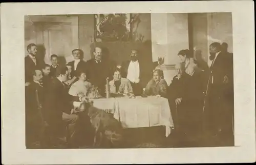 Foto Ak Gruppenbild Familie von Bismarck