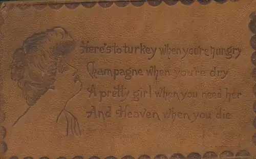 Leder Ak Turkey when you're hungry, champagne when you're dry