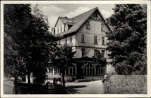 Ak Lautenthal Langelsheim im Oberharz, Jugendheim Waldkater