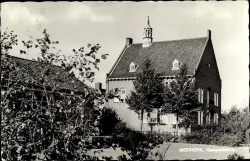 Ak Meerkerk Südholland, Gemeentehuis