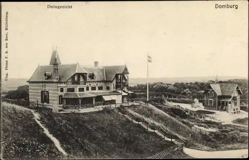 Ak Domburg Veere Zeeland Niederlande, Duingezicht