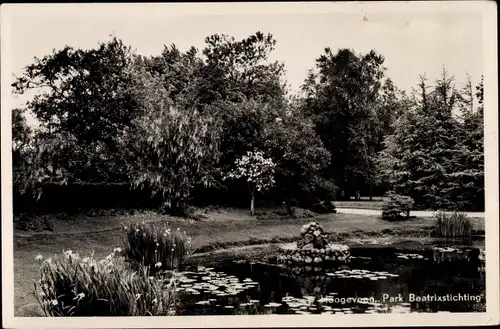 Ak Hoogeveen Drenthe, Park Beatrixstichting