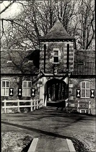 Ak Gemert Bakel Nordbrabant Niederlande, Paters van de H. Geest Kasteel, Poortgebouw