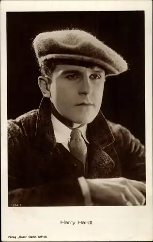 Ak Schauspieler Harry Hardt, Portrait
