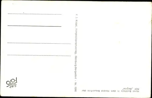 Ak Schauspieler Horst Buchholz in Regine, Portrait