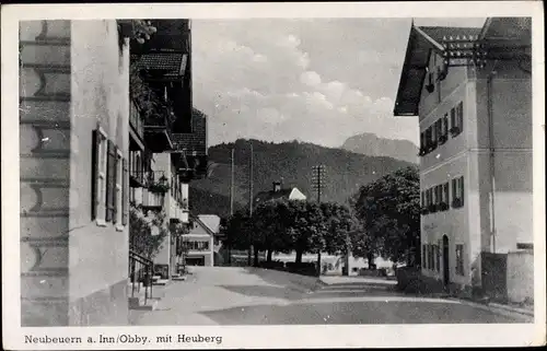 Ak Neubeuern in Oberbayern, mit Heuberg