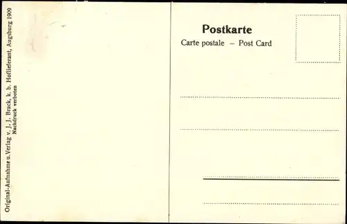 Ak Augsburg in Schwaben, Dom (Nordfront)