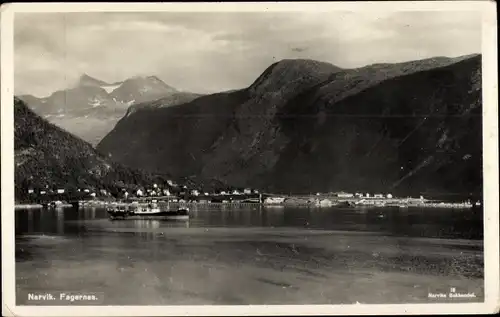 Ak Narvik Norwegen, Fagernes