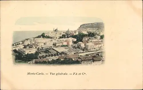 Ak Monte Carlo Monaco, Vue generale