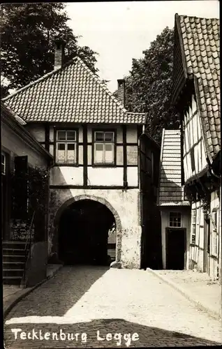 Ak Tecklenburg in Westfalen, Torhaus Legge