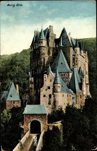 Ak Wierschem an der Mosel, Burg Eltz