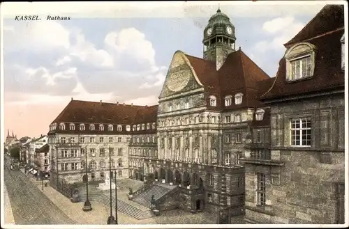 Ak Kassel in Hessen, Rathaus