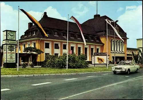 Ak Höchst Frankfurt am Main, Bahnhof