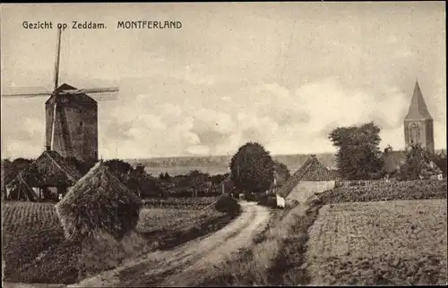 Ak Zeddam Gelderland Niederlande, Montferland, Molen