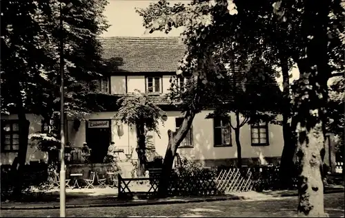 Ak Lehnitz Oranienburg, Gaststätte Lindenhof