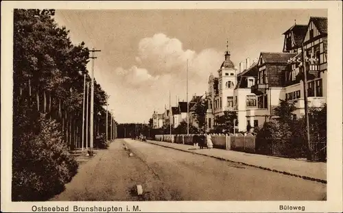 Ak Ostseebad Brunshaupten Kühlungsborn, Bülowweg