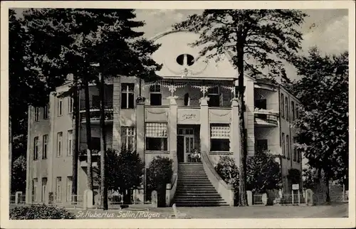 Ak Ostseebad Sellin auf Rügen, St. Hubertus