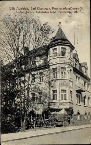 Ak Bad Kissingen Unterfranken Bayern, Villa Adelaide, Promenadenstraße 5c