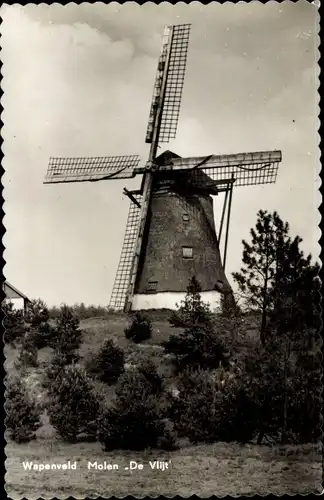 Ak Wapenveld Gelderland, Molen De Vlijt