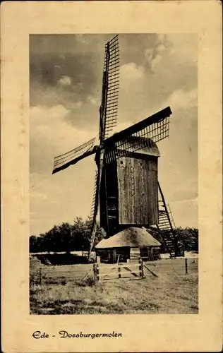 Ak Ede Gelderland Niederlande, Doesburger molen