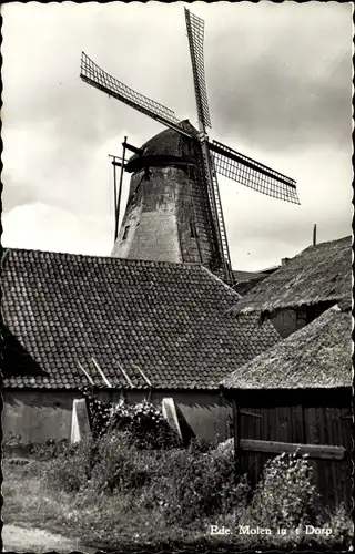 Ak Ede Gelderland Niederlande, Molen in 't Dorp