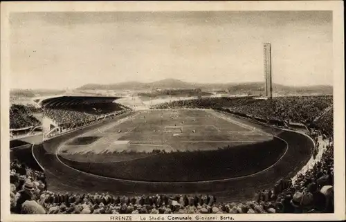 Ak Firenze Florenz Toscana, Lo Stadio Comunale Giovani Berta