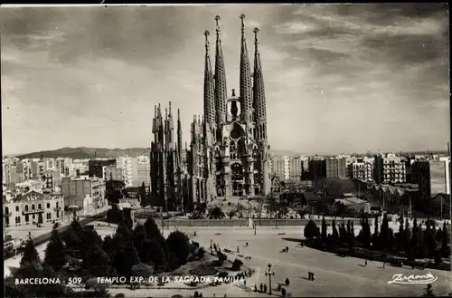 Ak Barcelona Katalonien Spanien, Sagrada Família, Temple Expiatori de la Sagrada Família