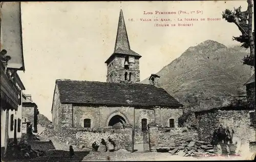 Ak Bosost Valle de Aran Katalonien, La Iglesia