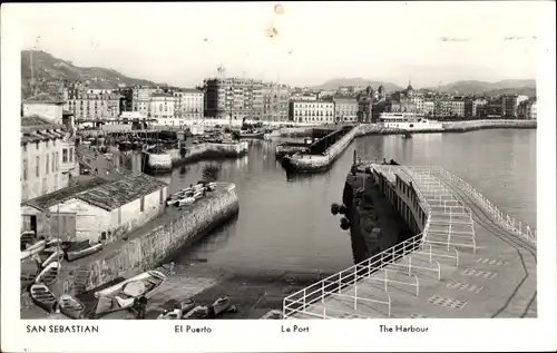 Ak Donostia San Sebastian Baskenland, Hafen
