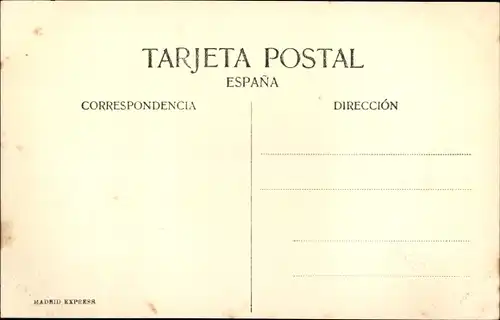 Ak Madrid Spanien, Palacio del Ayuntamiento