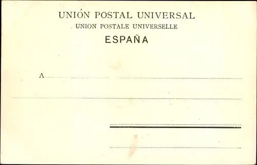 Ak Alicante Valencia Spanien, Iglesia de Santa Maria