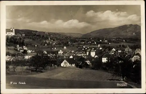 Ak Weiz Steiermark, Gesamtansicht