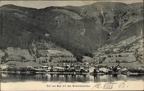 Ak Zell am See in Salzburg, Schmittenhöhe