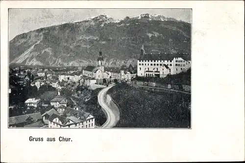 Ak Chur Kanton Graubünden, Gesamtansicht