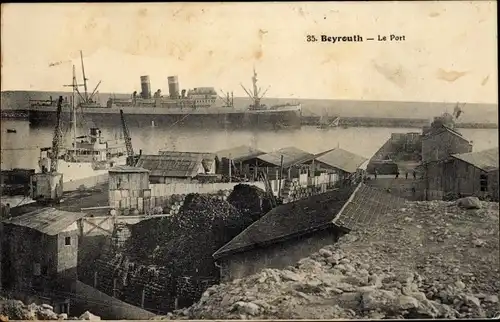 Ak Beirut Libanon, Le Port, Schiff