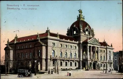 Ak Strasbourg Straßburg Elsass Bas Rhin, Kaiserpalast