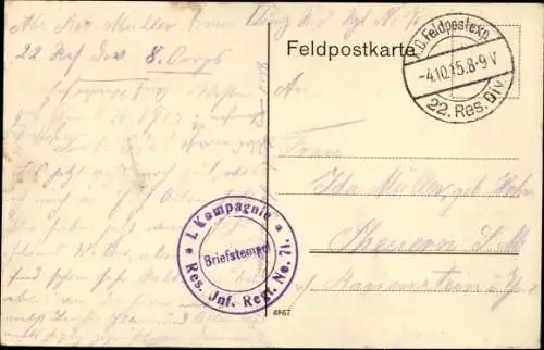 Ak Trosly Loire Aisne, vue prise l'eglise, des maisons