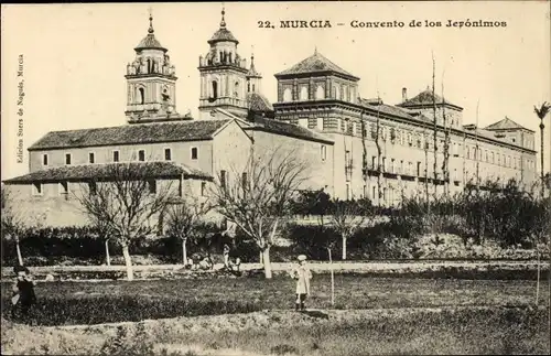 Ak Murcia Stadt Spanien, Convento de los Jeronimos