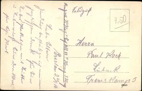 Ak Breslau in Schlesien, Hauptbahnhof