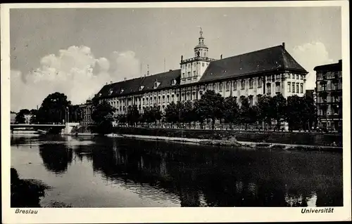 Ak Breslau in Schlesien, Universität